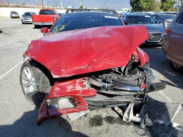5YJSA1E15HF178951 - 2017 TESLA MODEL S წითელი ფოტო 5