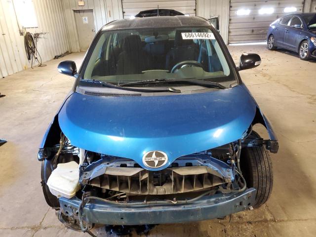 JTKKUPB43D1030379 - 2013 TOYOTA SCION XD BLUE photo 5