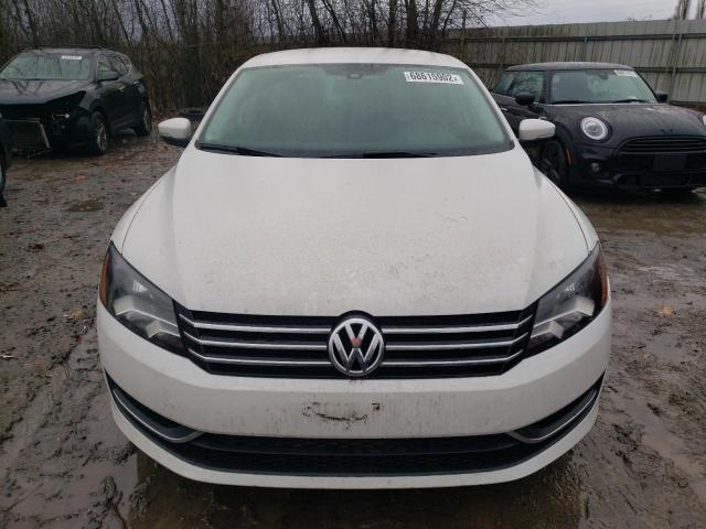 1VWAT7A38EC075464 - 2014 VOLKSWAGEN PASSAT S WHITE photo 5