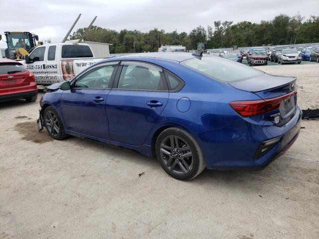 3KPF34AD5LE158775 - 2020 KIA FORTE GT L BLUE photo 2