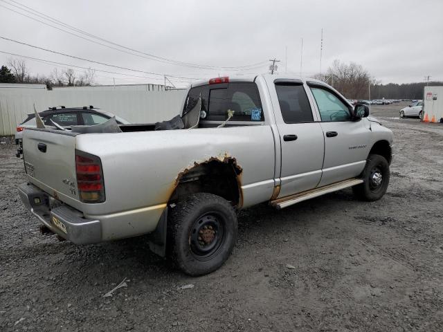 3D7KU28D83G704288 - 2003 DODGE RAM 2500 S ვერცხლისფერი ფოტო 3