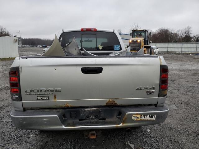 3D7KU28D83G704288 - 2003 DODGE RAM 2500 S ვერცხლისფერი ფოტო 6