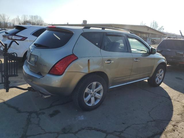 JN8AZ08W06W505579 - 2006 NISSAN MURANO GOLD photo 3