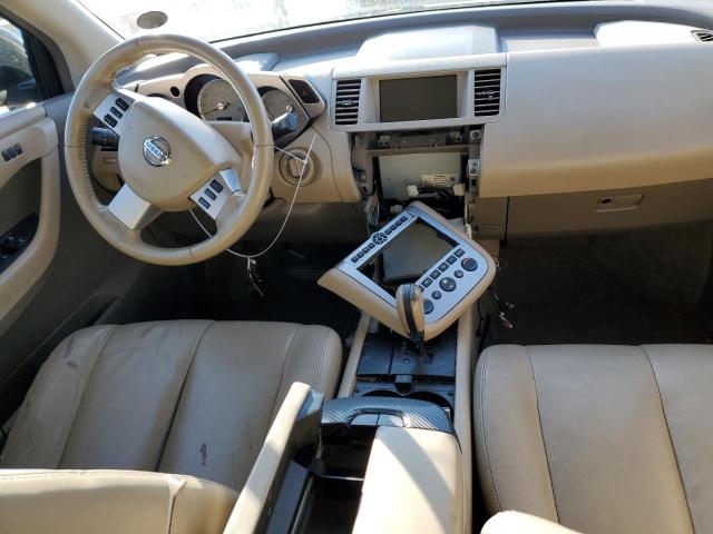 JN8AZ08W06W505579 - 2006 NISSAN MURANO GOLD photo 8