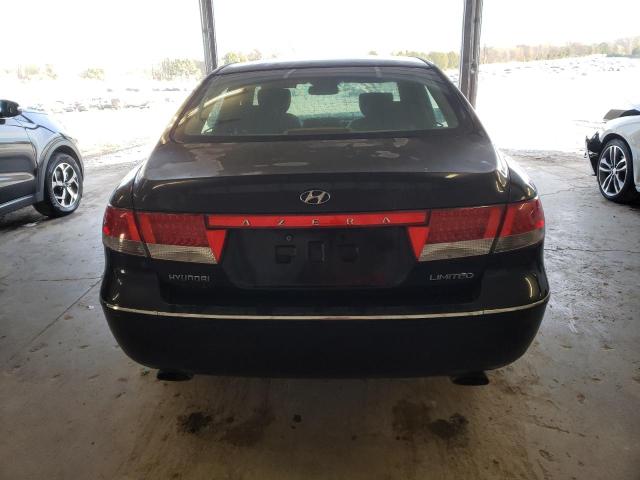 KMHFC46F27A163589 - 2007 HYUNDAI AZERA SE BLACK photo 6