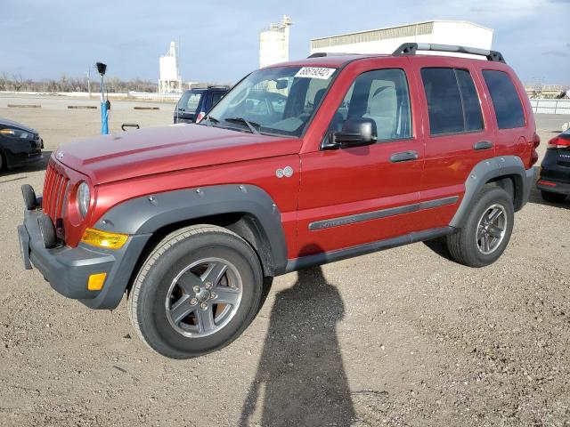 1J4GL38K06W219683 - 2006 JEEP LIBERTY RE RED photo 1