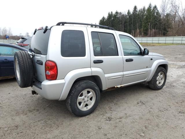 1J8GL58K22W344026 - 2002 JEEP LIBERTY SILVER photo 3