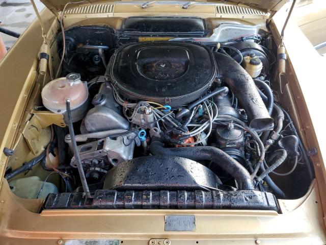 10704412034724 - 1976 MERCEDES-BENZ 450SL GOLD photo 11