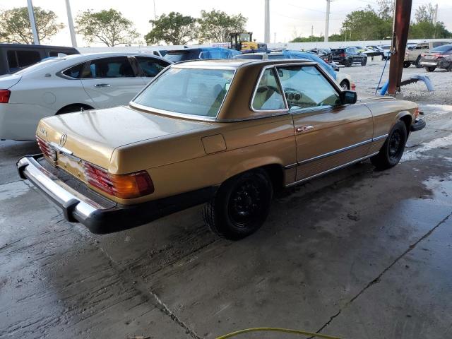 10704412034724 - 1976 MERCEDES-BENZ 450SL GOLD photo 3