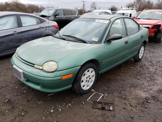 1B3ES47C2XD113878 - 1999 DODGE NEON HIGHL GREEN photo 1