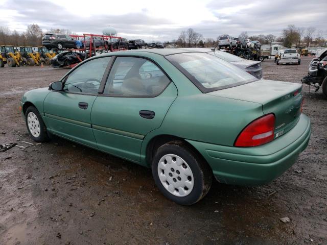 1B3ES47C2XD113878 - 1999 DODGE NEON HIGHL GREEN photo 2