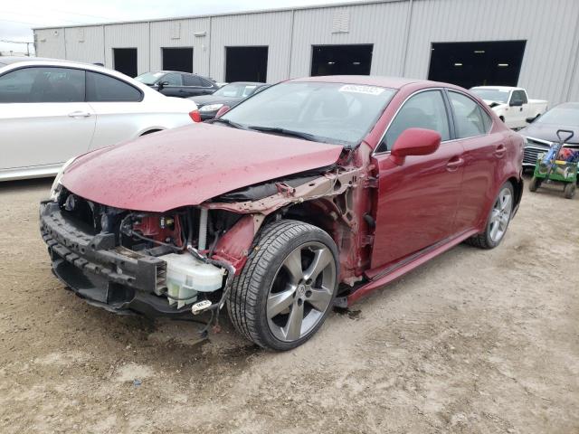 JTHBK262682081396 - 2008 LEXUS IS 250 MAROON photo 1