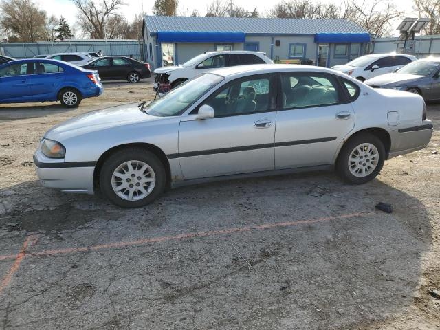 2G1WF52E549454473 - 2004 CHEVROLET IMPALA GRAY photo 1