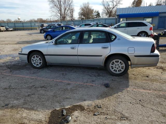 2G1WF52E549454473 - 2004 CHEVROLET IMPALA GRAY photo 2