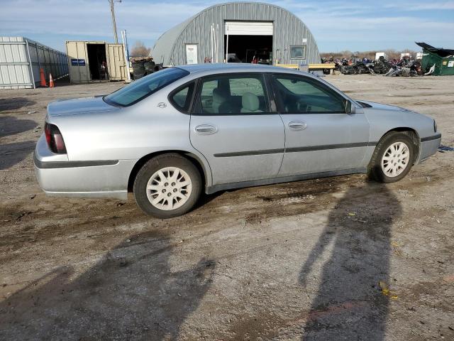 2G1WF52E549454473 - 2004 CHEVROLET IMPALA GRAY photo 3