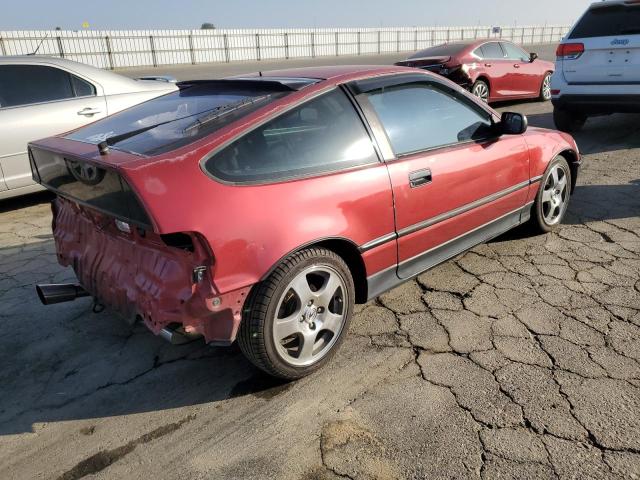 JHMED8356MS008208 - 1991 HONDA CIVIC CRX RED photo 3