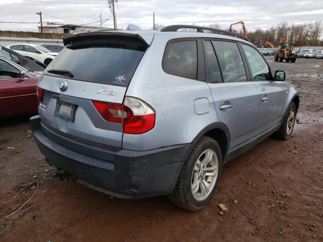 WBXPA93435WD06053 - 2005 BMW X3 SILVER photo 3