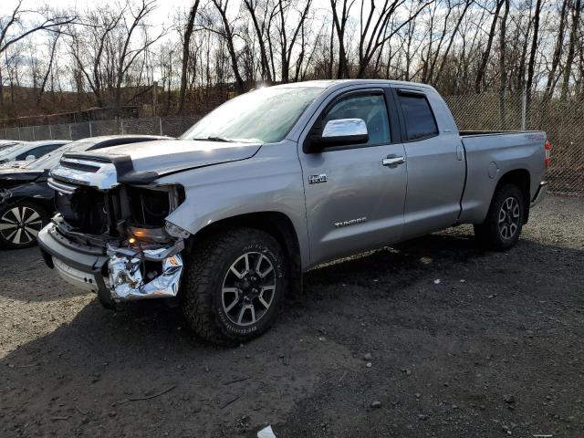 5TFBY5F12GX563812 - 2016 TOYOTA TUNDRA DOU SILVER photo 1