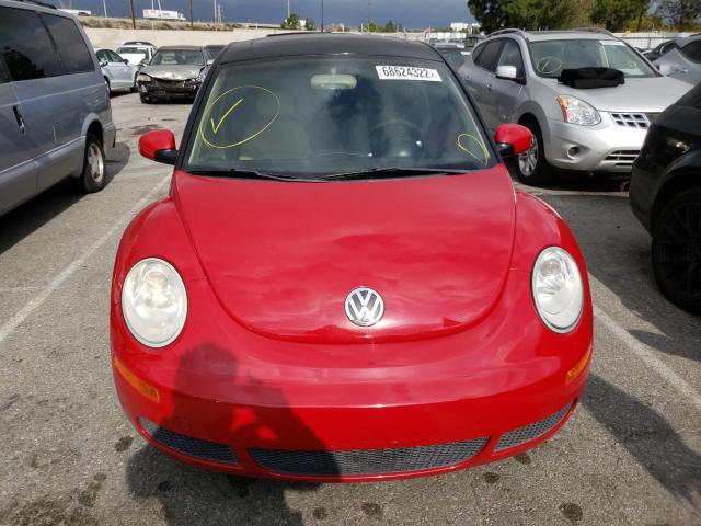 3VWRW31C78M507547 - 2008 VOLKSWAGEN NEW BEETLE 红色 照片 5