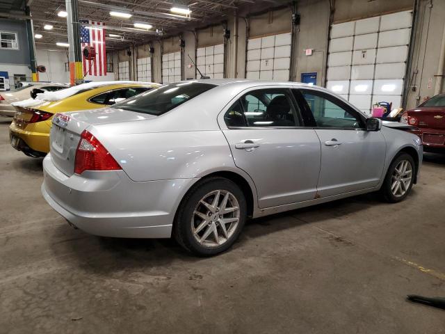 3FAHP0JA9BR186930 - 2011 FORD FUSION SEL SILVER photo 3