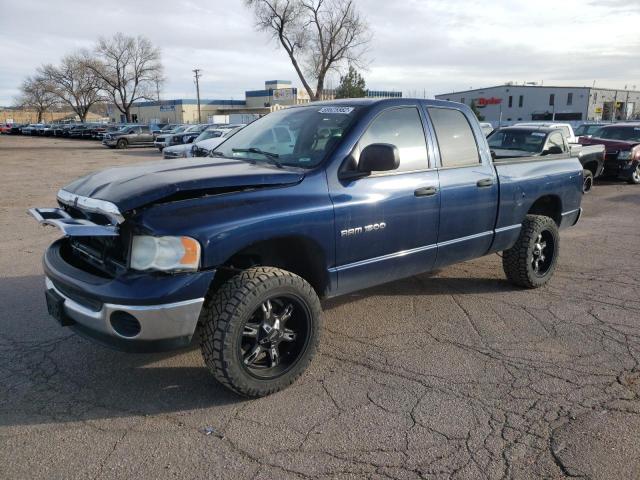 1D7HU18N04J207362 - 2004 DODGE RAM 1500 S BLUE photo 1