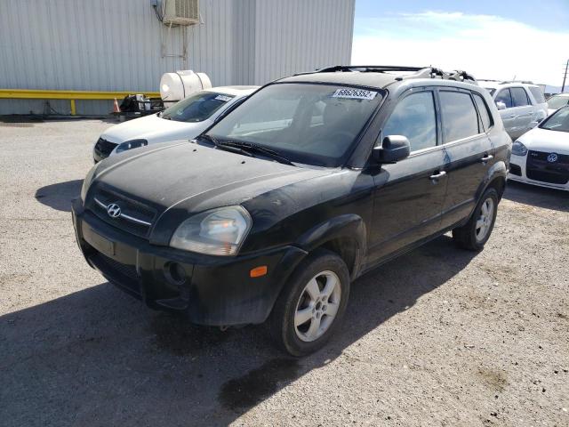 KM8JM12B66U415902 - 2006 HYUNDAI TUCSON GL BLACK photo 1