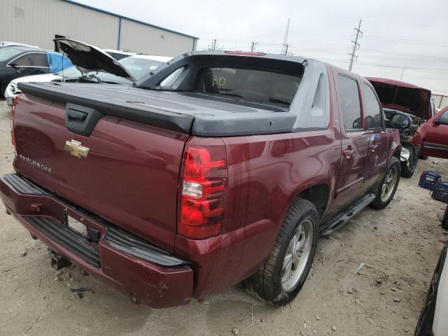 3GNEC22J89G156625 - 2009 CHEVROLET AVALANCHE BURGUNDY photo 3