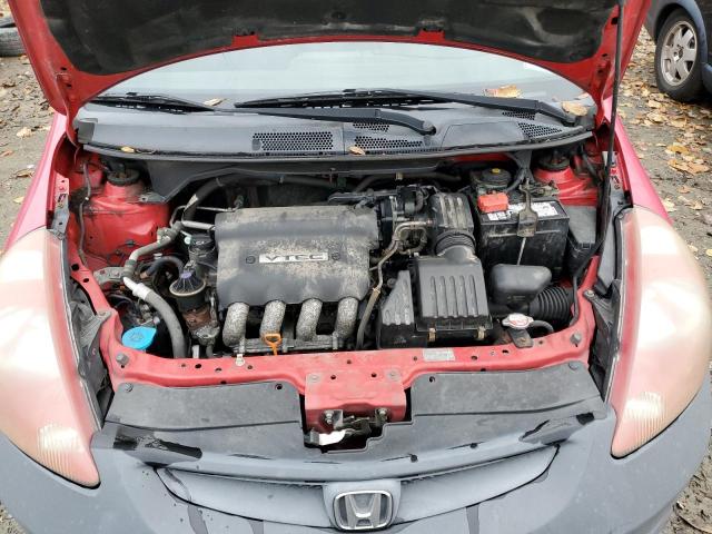 JHMGD38607S036605 - 2007 HONDA FIT S 红色 照片 11