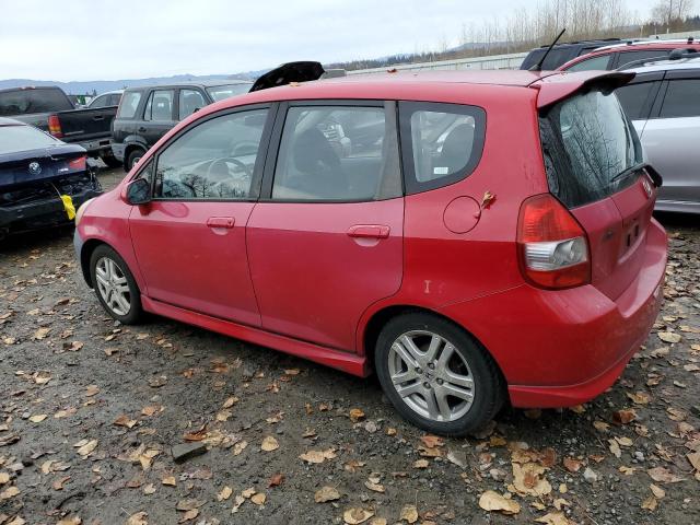 JHMGD38607S036605 - 2007 HONDA FIT S 红色 照片 2