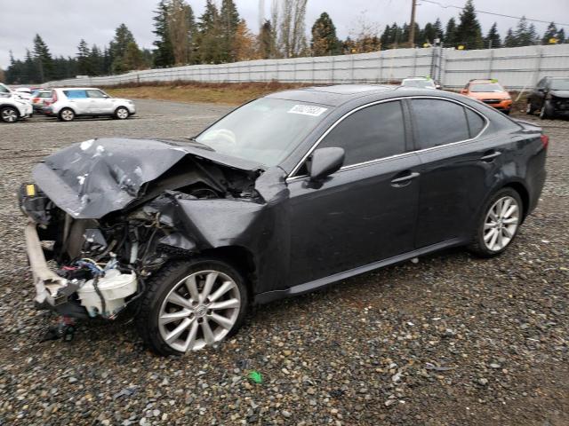 JTHCK262662008627 - 2006 LEXUS IS 250 GRAY photo 1