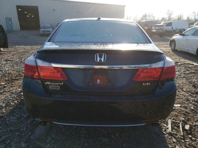 1HGCR3F81EA005437 - 2014 HONDA ACCORD EXL BLACK photo 6