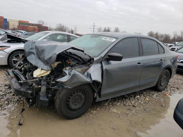 3VW2K7AJ8BM066781 - 2011 VOLKSWAGEN JETTA BASE 灰色 照片 1