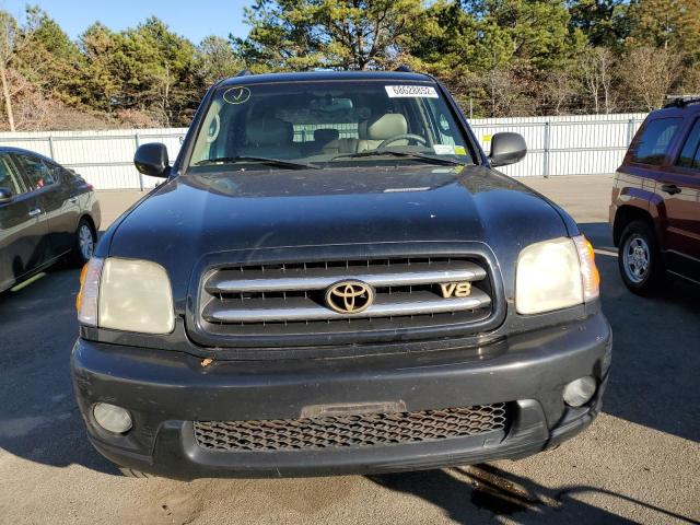 5TDBT48A13S144582 - 2003 TOYOTA SEQUOIA LI BLACK photo 5