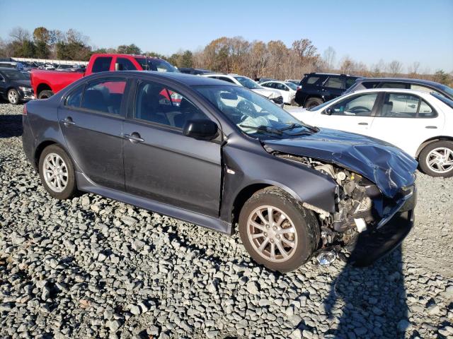 JA32U2FU0BU016924 - 2011 MITSUBISHI LANCER ES/ GRAY photo 4