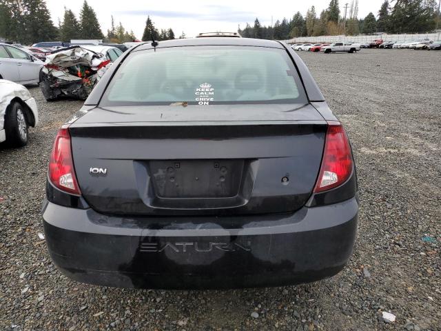 1G8AJ55F27Z203855 - 2007 SATURN ION LEVEL შავი ფოტო 6
