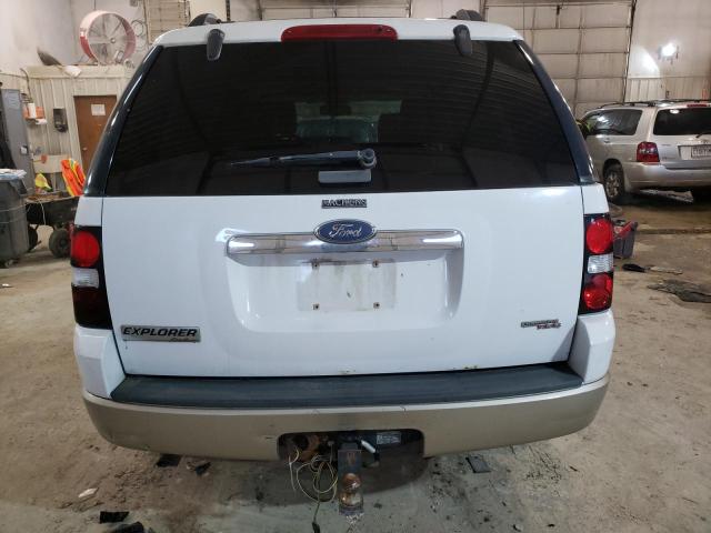 1FMEU74E56UA19472 - 2006 FORD EXPLORER E WHITE photo 6