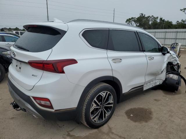 5NMS53AA1LH****** - 2020 HYUNDAI SANTA FE L WHITE photo 3