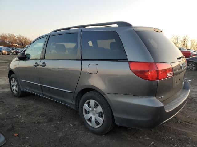 5TDZA23CX4S055015 - 2004 TOYOTA SIENNA LE GRAY photo 2