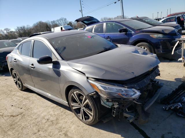 3N1AB8DV9LY222164 - 2020 NISSAN SENTRA SR GRAY photo 4