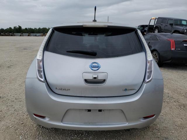 JN1AZ0CP2CT023904 - 2012 NISSAN LEAF SV SILVER photo 6