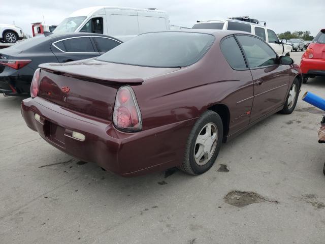 2G1WX12K3Y9371884 - 2000 CHEVROLET MONTE CARL BURGUNDY photo 3