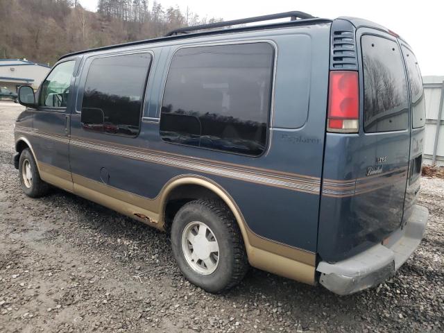 1GBFG15R4W1025588 - 1998 CHEVROLET EXPRESS G1 BLUE photo 2