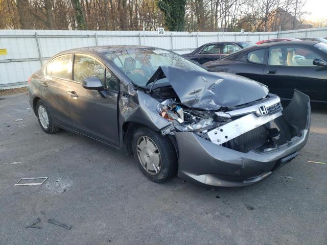 2HGFB2F63CH517872 - 2012 HONDA CIVIC HF GRAY photo 4