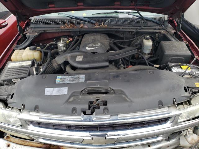 1GNEK13Z32R290904 - 2002 CHEVROLET TAHO/LS/LT MAROON photo 11