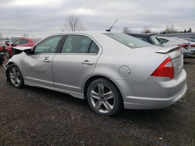 3FAHP0DC9AR103007 - 2010 FORD FUSION SPO SILVER photo 2