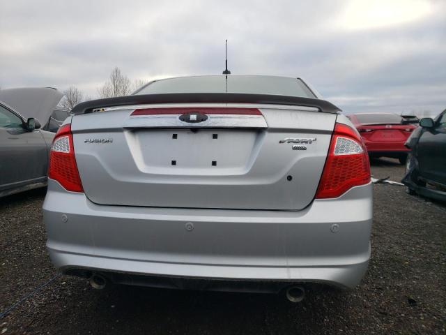 3FAHP0DC9AR103007 - 2010 FORD FUSION SPO SILVER photo 6