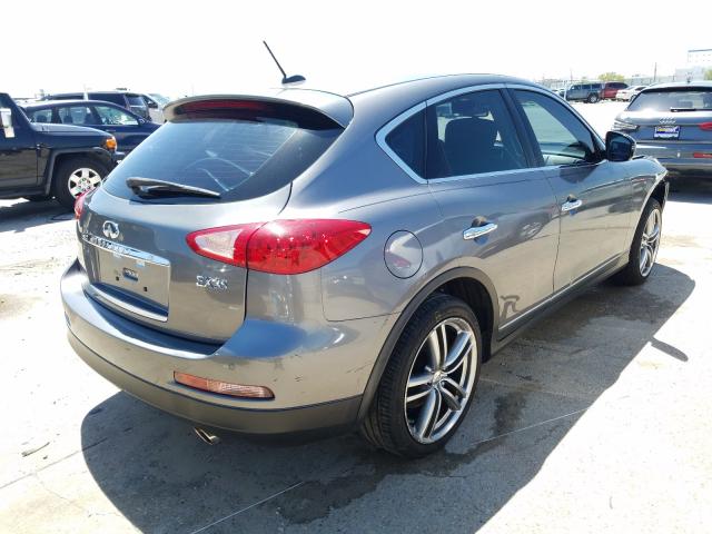 JN1AJ0HP1BM801229 - 2011 INFINITI EX35 BASE Մոխրագույն լուսանկար 4