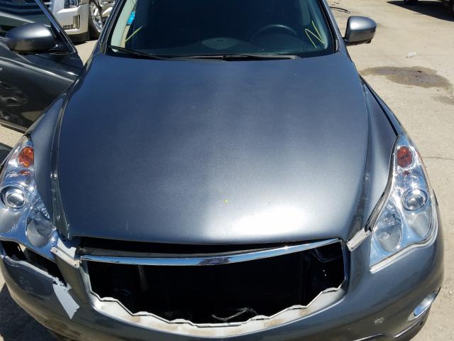 JN1AJ0HP1BM801229 - 2011 INFINITI EX35 BASE Մոխրագույն լուսանկար 7