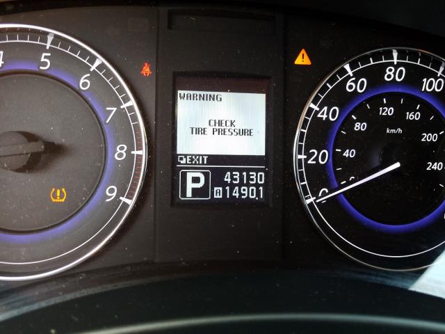 JN1AJ0HP1BM801229 - 2011 INFINITI EX35 BASE Մոխրագույն լուսանկար 8