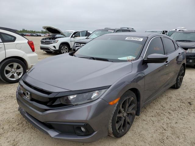 19XFC2F80KE****** - 2019 HONDA CIVIC SPOR Grau Foto 1